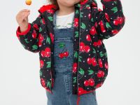 Куртка детская текстильная с полиуретановым покрытием для девочек