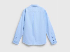 Рубашка из хлопка для мальчиков, Голубой