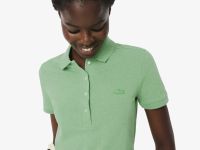 Женское поло Lacoste приталенного кроя из эластичного хлопка