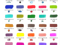 Чернила в банке Herbin, 10 мл, Violette pens?e, Сине-лиловый