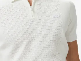 Мужское трикотажное поло Lacoste из хлопка