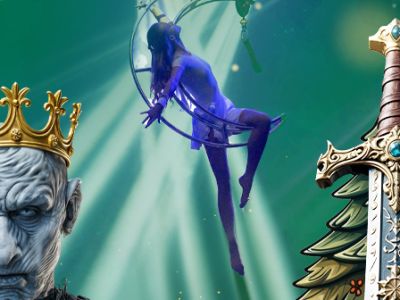 КОЩЕЕВО ЦАРСТВО - НОВОГОДНЕЕ ШОУ на ВОДЕ