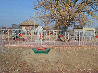 Братская могила советских воинов, погибших в период Сталинградской битвы