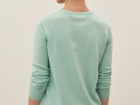 Джемпер с круглым вырезом с добавлением шерсти