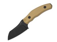 Туристический нож Kizer Bulldog, сталь 14C28N, рукоять G10, коричневый