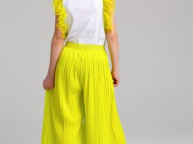 Брюки трикотажные для девочек