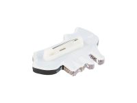 Значок акриловый MESHU "Batcat", 3,8*2,6 см