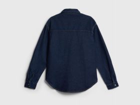 Джинсовая рубашка для девочек, Синий