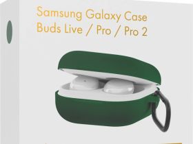 Чехол moonfish для Galaxy Buds FE | Buds2 Pro | Buds2 | Buds Pro | Buds Live оливковый