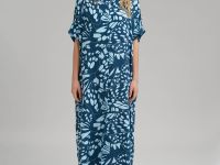 Платье миди свободного кроя