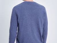 Джемпер прямого силуэта с округлым вырезом