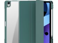 Чехол-книжка Mutural Folio Case для Apple iPad Air 4/5 и Air 11 (2024/2025), с подставкой и отделением под стилус (темно-зеленый)