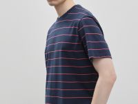 Футболка из хлопка в полоску