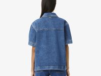 Женская рубашка-поло Lacoste свободного кроя из огранического хлопка