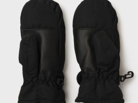 Варежки текстильные для девочек