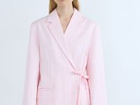 Жакет на запах, Розовый