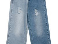 Джинсы-трубы  для девочки