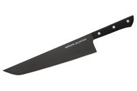Кухонный нож Samura Harakiri 254 мм, сталь AUS-8, рукоять пластик, черный