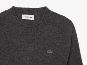 Бесшовное шерстяное платье Lacoste