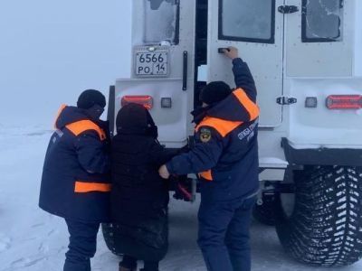 Спасатели Якутии 14 раз выезжали на помощь автомобилистам в январе