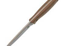 Фиксированный нож Град Горький Оса, сталь AUS-10Co, рукоять G10, песочный