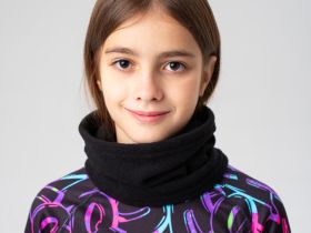 Шарф-снуд трикотажный для девочек