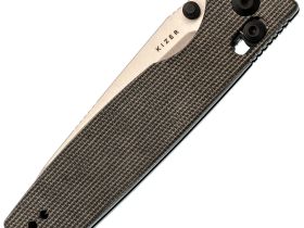 Складной нож Kizer Original 2, сталь 14C28N, рукоять микарта