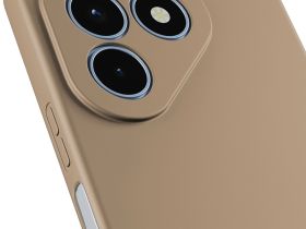 Клип-кейс Krutoff Silicone для TECNO Pova 7 Neo Бежевый