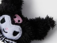 Чёрная заколка для волос с плюшевой фигуркой Kuromi Глория Джинс