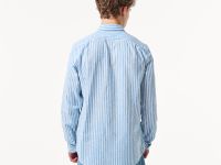 Мужская рубашка Lacoste приталенного кроя в полоску