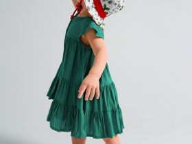 Панама детская текстильная для девочек