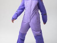 Комбинезон текстильный с полиуретановым покрытием для девочек