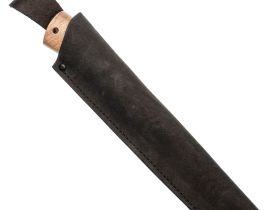 Походный нож Южный-2, сталь 65Х13, рукоять кожа