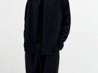 Рубашка с шерстью, Черный