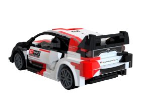C51096W Конструктор Гоночный автомобиль Toyota GR Yaris Rally1 1:20