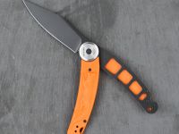 Складной нож Перемен Лисичка BW, сталь 8Cr14MoV, рукоять FRN, оранжевый