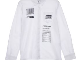 Блузка текстильная для девочки