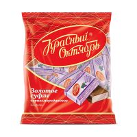 Конфеты Золотое суфле черносмородиновое, Красный Октябрь, 200 гр.