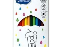 Набор карандашей акварельных цветных Acmeliae 12 цв.+кисточка