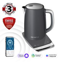 Чайник Polaris PWK 1755CAD WIFI IQ Home Grey