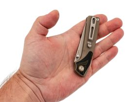 Складной нож SRM Dome 106M-GW, сталь 14C28N, рукоять G10+Gmascus серый