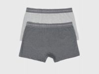 Трусы-транки, 2 шт., Серый