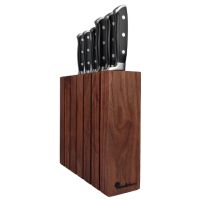Подставка для ножей универсальная Woodinhome KS021UWN, американский орех