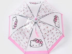 Зонт-трость механический для девочек