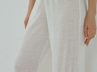 Широкие брюки, Белый