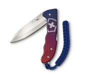 Складной нож Victorinox Evoke Alox, сталь 1.4116, рукоять алюминий, красно-синий