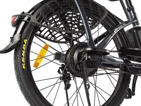 Электровелосипед Eltreco Green City e-Alfa New, год 2024, цвет Коричневый