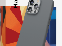 Клип-кейс VLP Asterс MagSafe для Apple iPhone 15 Pro Серый