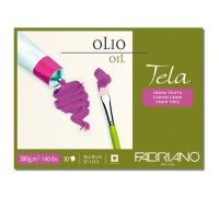 Блокнот-склейка для масла Fabriano "Tela" 24х32 см 10 л 300 г