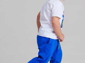 Комплект детский трикотажный для мальчиков: фуфайка (футболка), брюки